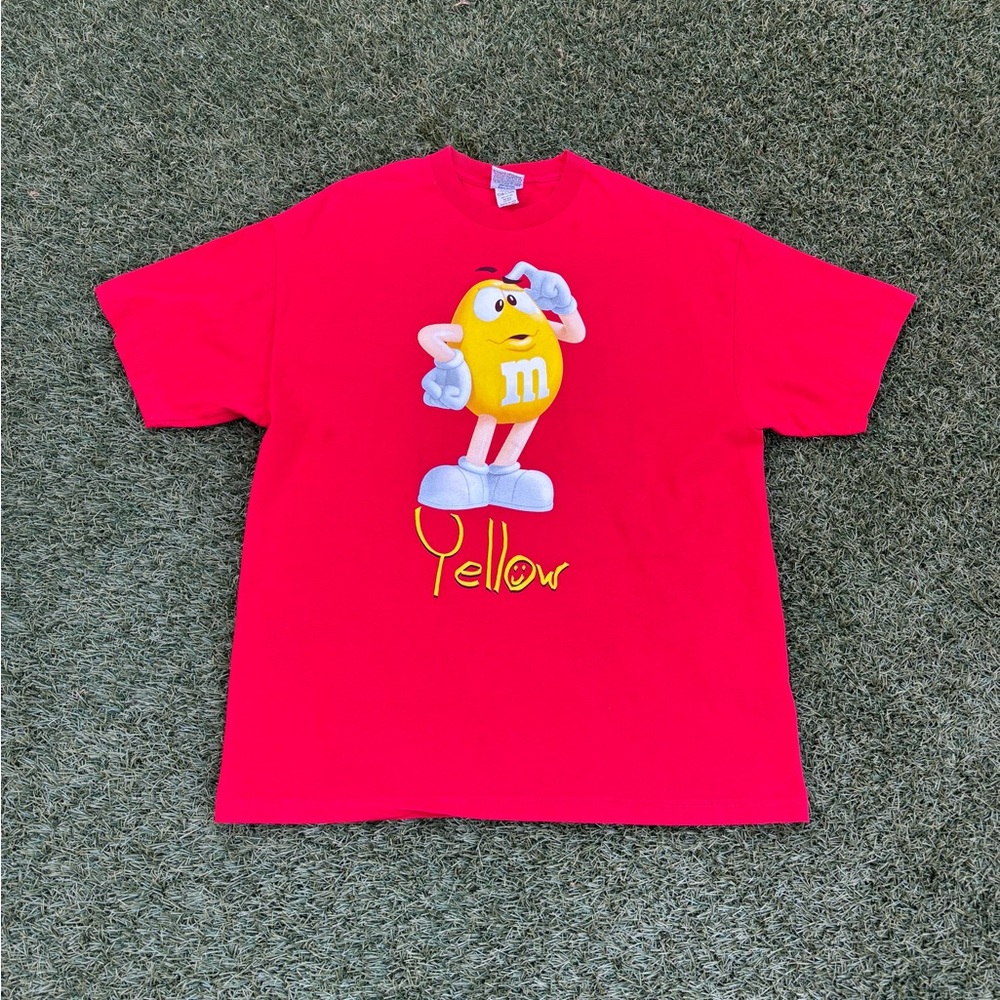 M&M'S Red Tee with Yellow Character